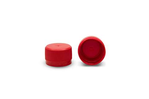 Sealable cap for bottle d28 - red