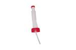 Din 51 screw cap for jerrycan with flexible spout - red