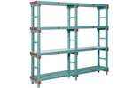 Rack  1500x400x1820 mm 4 shelves - space between: 500 mm