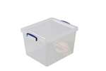 Transparent box lid included 460x383x300 mm - 33,50l - nestable