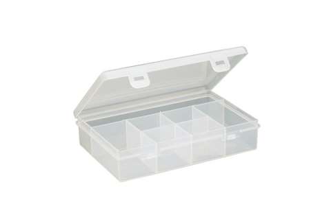 Organizer with fixed compartments (7) 123x180x40 mm - series 5000
