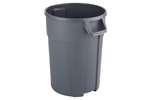 Round waste bin 120 l without lid