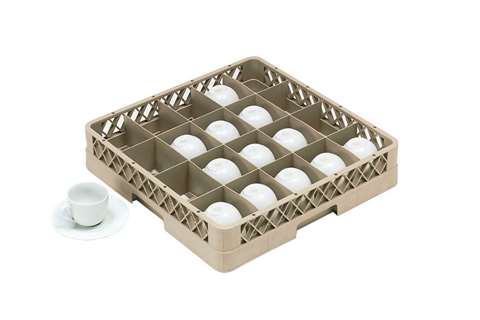 Cup rack - 20 compartments 112x89 mm