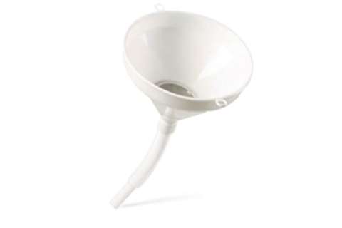 Funnel ø260mm - h255mm with flexible tube and filter