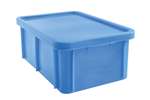  - EN stackable transport crate Special 35l - 600x400x230mm - rounded corners - incl. lid 