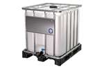 Werit - IBC container UN 1000l - 1200x1000x1175 -synthetic pallet -fillopening ø150mm -interchangeble faucet 