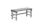  - Plastic bench seat - 1200x400x450mm 