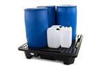 Qubb - Drip tray with grate - 4 barrels - 220l 1460x305x220mm - only for de/at