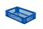 Rainbow - EN Stacking bin Rainbow 26l - 600x400x145mm - perforate sides and closed bottom 