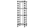  - EN trolley - 540x660x1830mm - 10 levels with 120mm spacing 