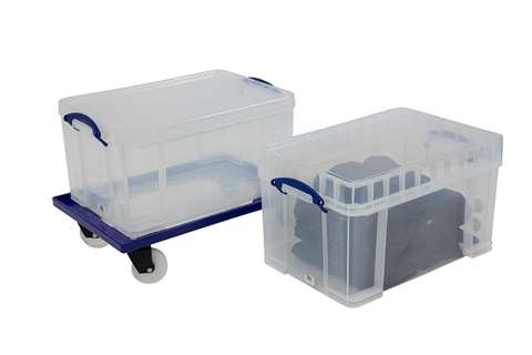Transparent box lid included 600x400x315mm - 48l