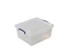 Transparent box lid included 460x383x195mm - 17,50l - nestable