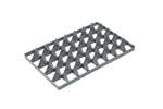 Qubb - Budget line euronorm separator - 5x8 sections below - ø65mm 