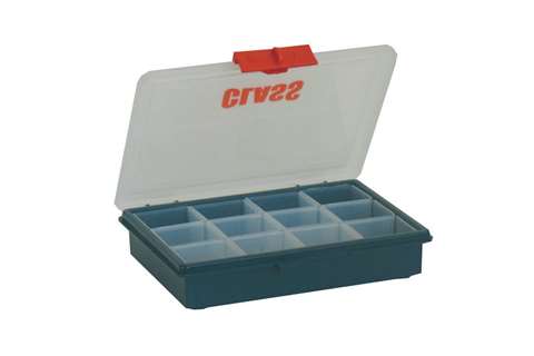 Organizer with 12 removable insert trays 155x190x40mm - series 5000