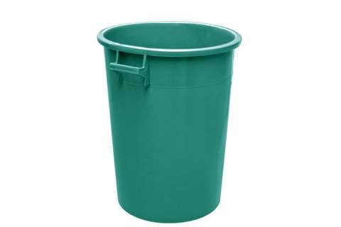 Cylindrical waste bin - 100 l 0