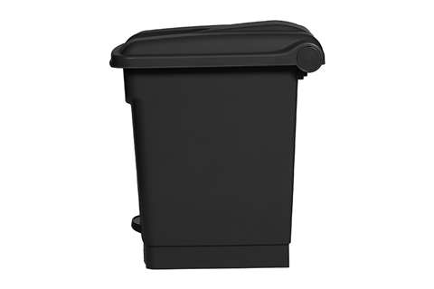 Probbax - Rectangular step-on waste bin 30l - 410x398x435mm - 50% recycled  Probbax - Rectangular step-on waste bin 30l - 410x398x435mm - 50% recycled