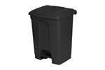 Probbax - Rectangular step-on waste bin 70l 495x412x673mm - 50% recycled