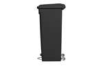 Probbax - Rectangular step-on waste bin 90l 500x412x820mm - 50% recycled