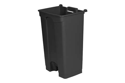 Probbax - Rectangular step-on waste bin 90l - 500x412x820mm - 50% recycled  Probbax - Rectangular step-on waste bin 90l - 500x412x820mm - 50% recycled