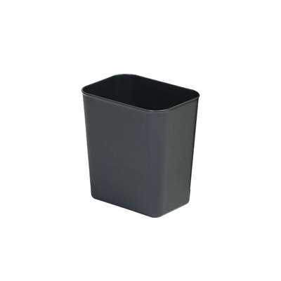 Poubelle de rue plastique 80L noir avec -8425 Poubelle de rue plastique 80L noir avec -8425
