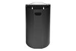 Probbax - Half-round wall bin - 40l 350x190x495mm - incl. wall mounting