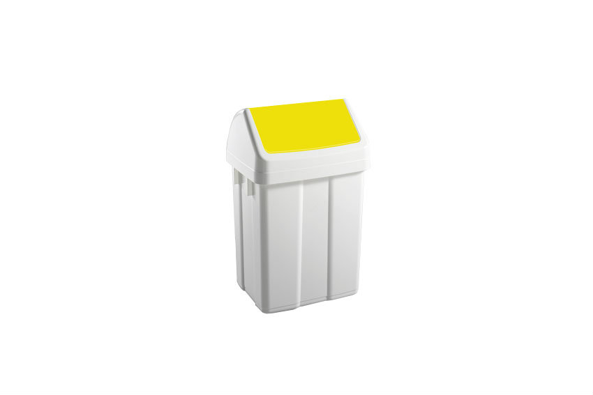 Poubelles à couvercle basculant