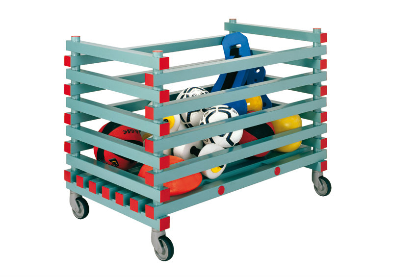 Chariots plastiques pour accessoires