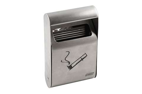 Rectangular wall-mounted ashtray 1.5l - up to 150 butts