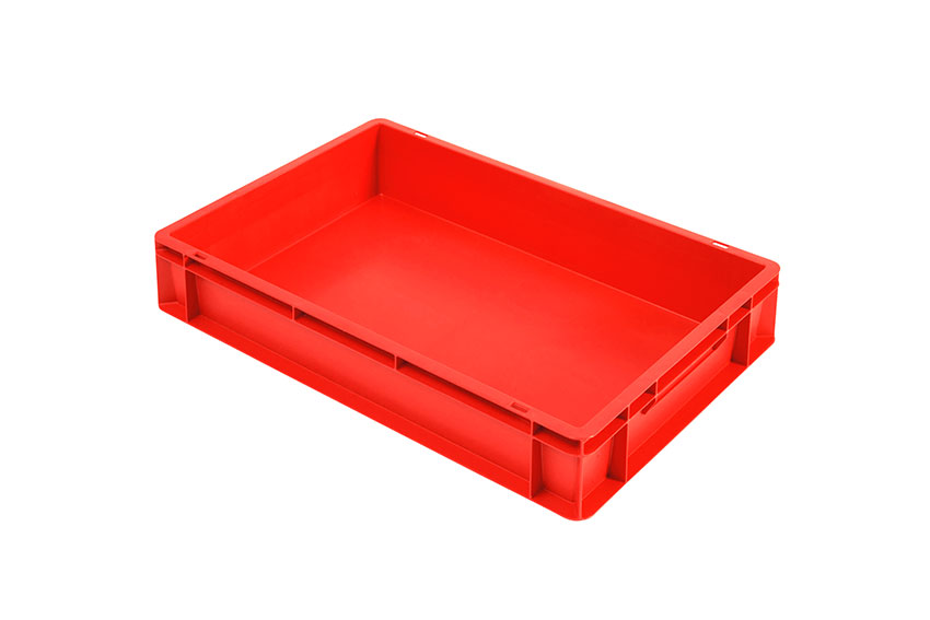 EN Stacking bin Budget Color 20l - 600x400x120mm - closed sides and bottom 