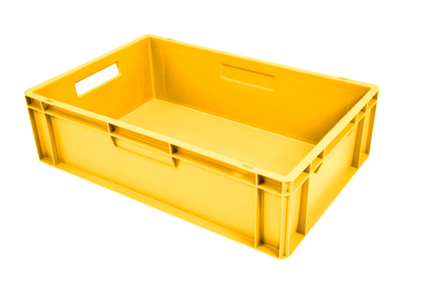 EN Stacking bin Budget Color 30l - 600x400x170mm - closed sides and bottom 