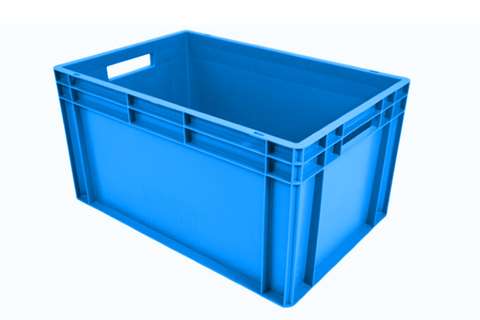 EN Bac gerbable Budget Color 60l - 600x400x320mm - parois et fond fermés