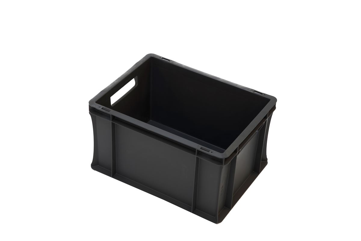 EN Bac gerbable Budget Recycled 20l - 400x300x220mm - parois et fond fermés 