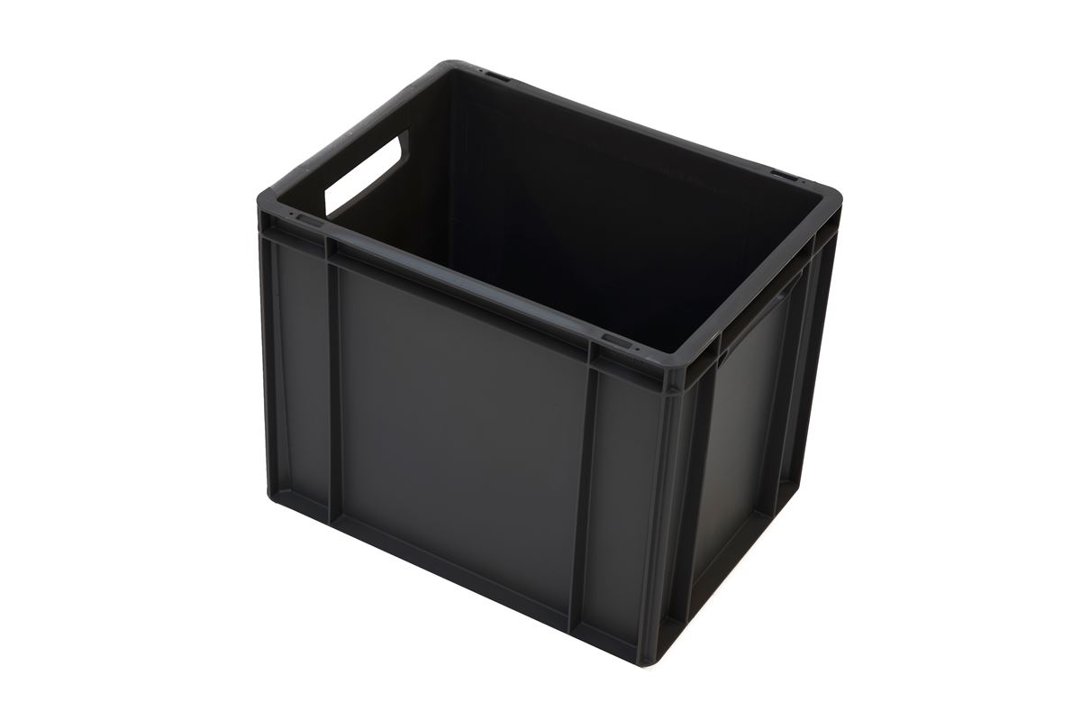 EN Bac gerbable Budget Recycled 30l - 400x300x325mm - parois et fond fermés 