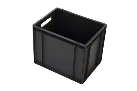 EN Bac gerbable Budget Recycled 30l - 400x300x325mm - parois et fond fermés
