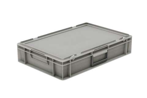 Euronorm case with lid and handle 20l - 600x400x133mm