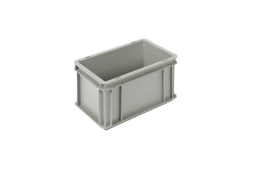 EN Stacking bin Classic 7l - 300x200x170mm - closed sides and bottom - closed handles 