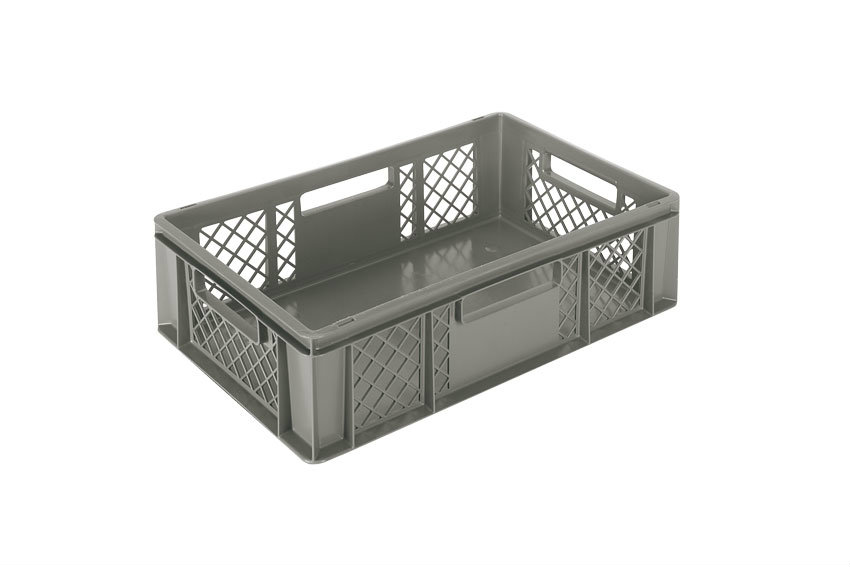 EN Bac gerbable Classic 33l - 600x400x170mm - parois perforées et fond fermé 