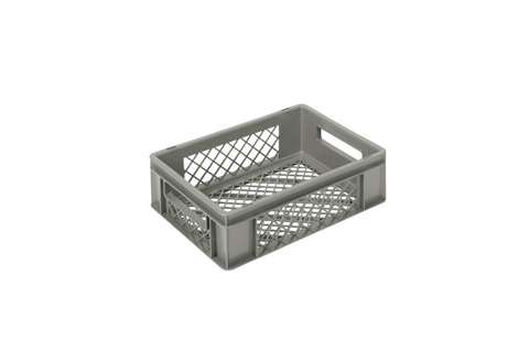 EN Bac gerbable Classic 11l - 400x300x126mm - parois et fond perforés - poignées ouvertes