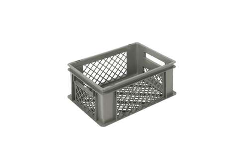 EN Bac gerbable Classic 16l - 400x300x176mm - parois et fond perforés - poignées ouvertes