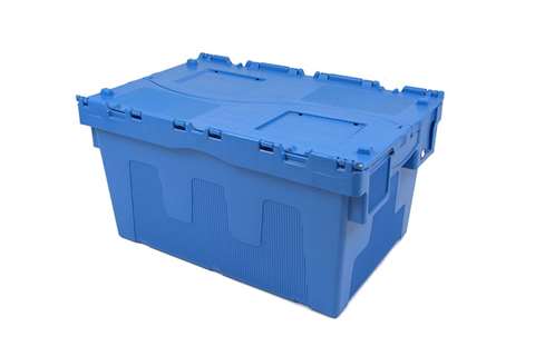 Attached lid container Classic 54l - 600x400x315mm