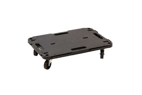 Transport undercarriage Industry - 4 PP swivel castors - PP closed frame - connectable