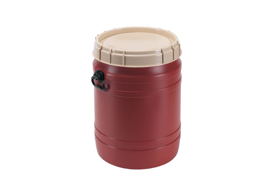 Super wide neck barrel 65 l (un) - with 2 handles 