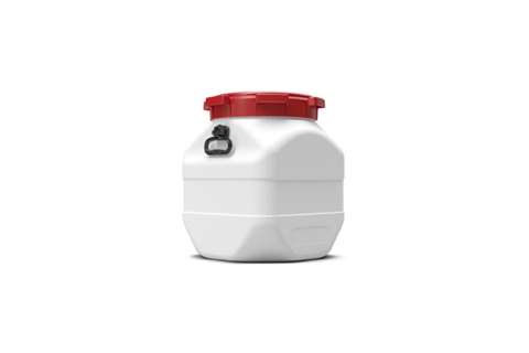 Square wide neck barrel 50 l (un)