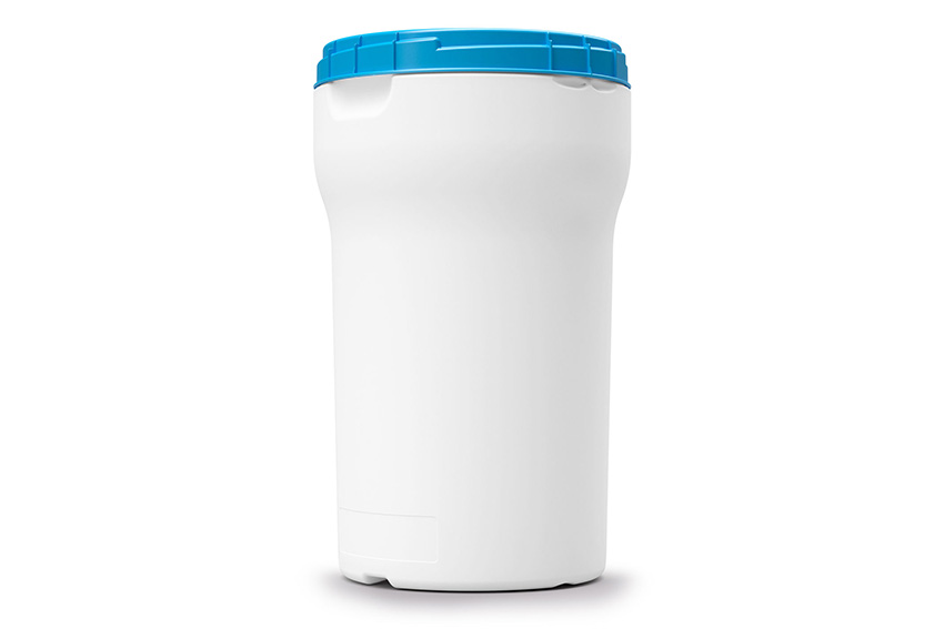 Super fût à grande ouverture 60l - 400x400x666mm - biosourcé - homologué UN 