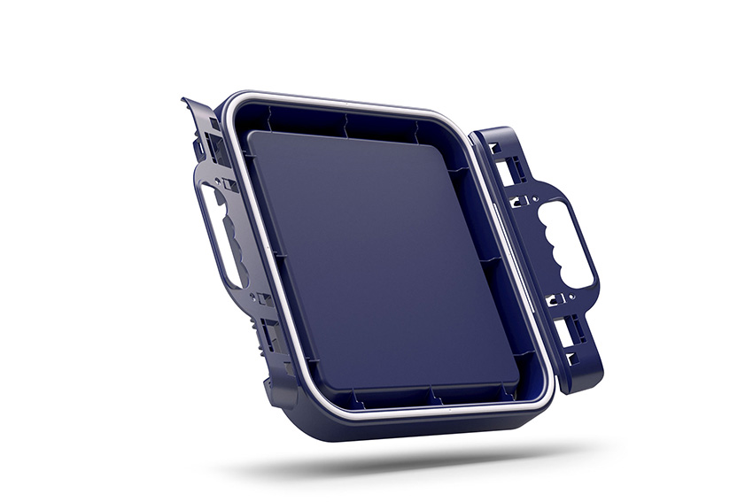 Couvercle pour fût à grande ouverture Fold Pack - 380x380x42mm - DSC-4032 + DSC-4046 