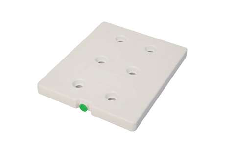 Eutectic plate gn1/2 -3°c - green - 325x265x30mm