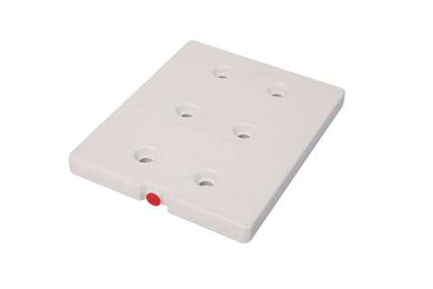 Eutectic plate gn1/2 -16°c - red - 325x265x30mm