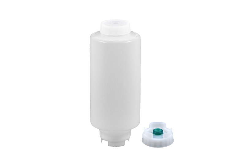 BOUTEILLE SOUPLE MEMBRANE SMALL 6/PCK - AVEC COUVERCLE A VIS BLANC - 946ML 