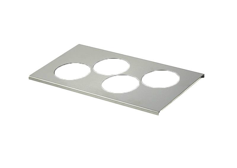 Bottle organizer pour GN1/3 - pour 4 bouteilles 709ml 