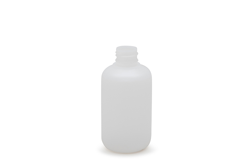 Bouteille cylindrique arrondie- 250ml - naturel - bouchon excl. 